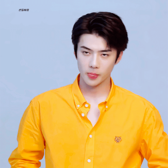 A moment captured by Sehun (EXO)'s fan