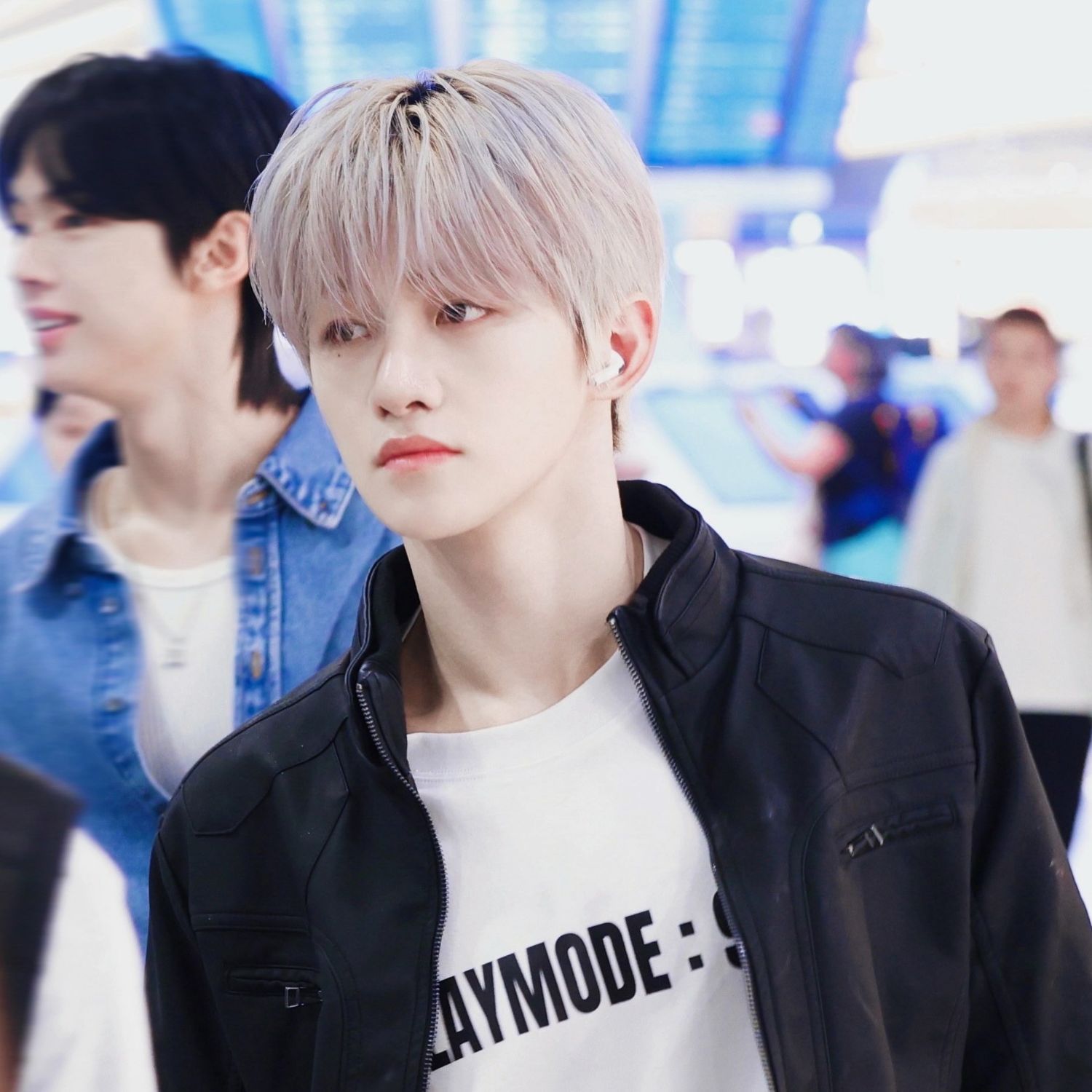 A moment captured by Jihoon (TWS)'s fan