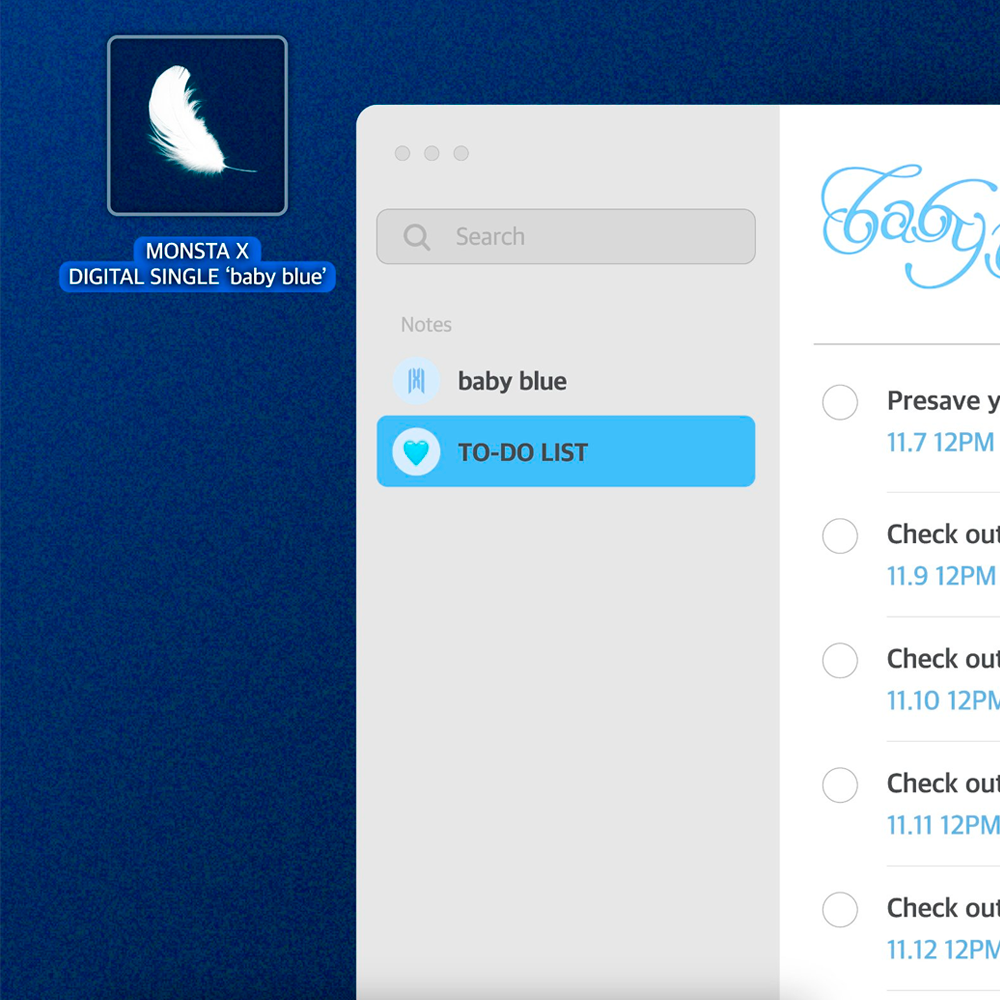 몬스타엑스의 비하인드 컷