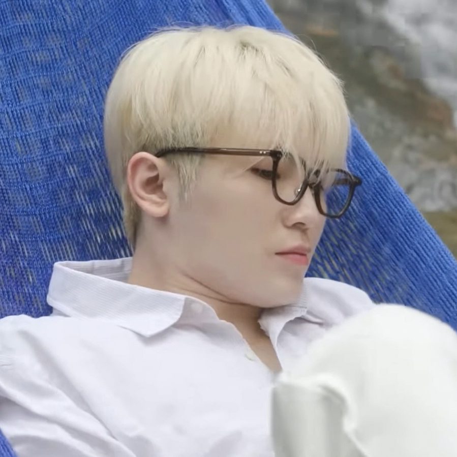 Recent activity shot of Woozi (SEVENTEEN)