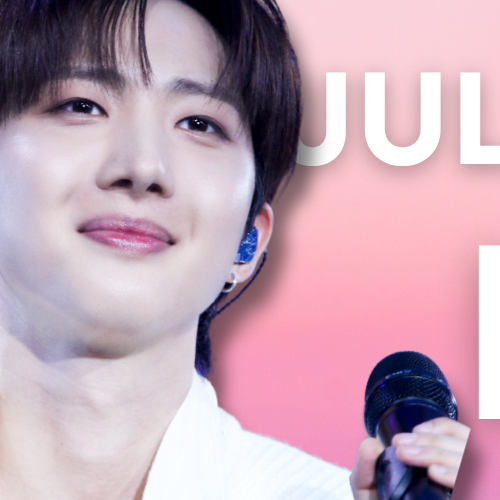 A moment captured by Hui (PENTAGON)'s fan