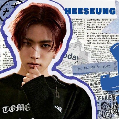 Potret di balik layar Heeseung (ENHYPEN)