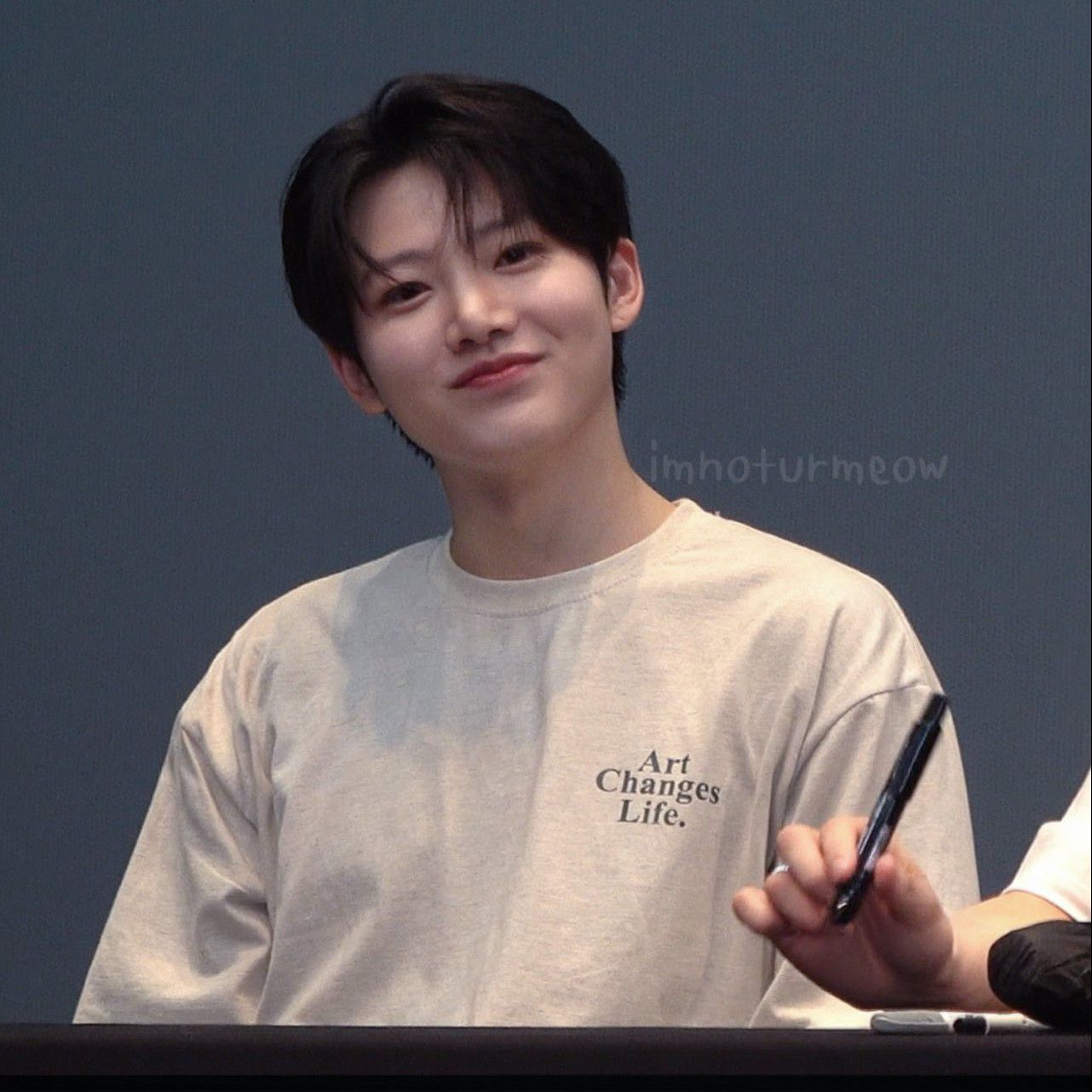 A moment captured by Junkyu (TREASURE)'s fan