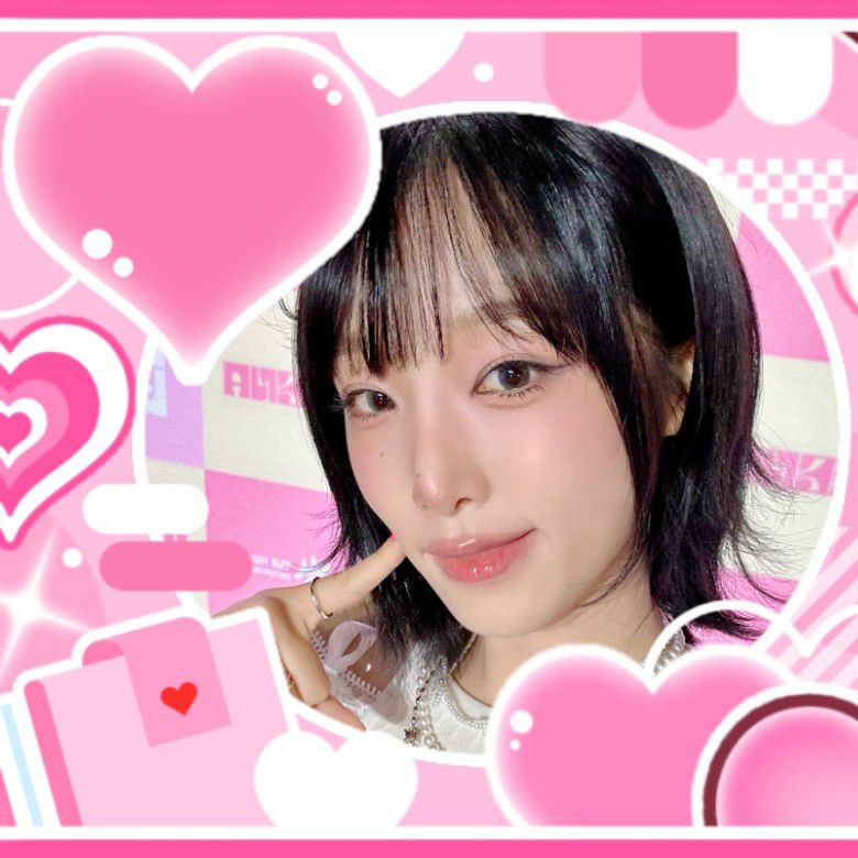 A moment captured by Choi Yena's fan
