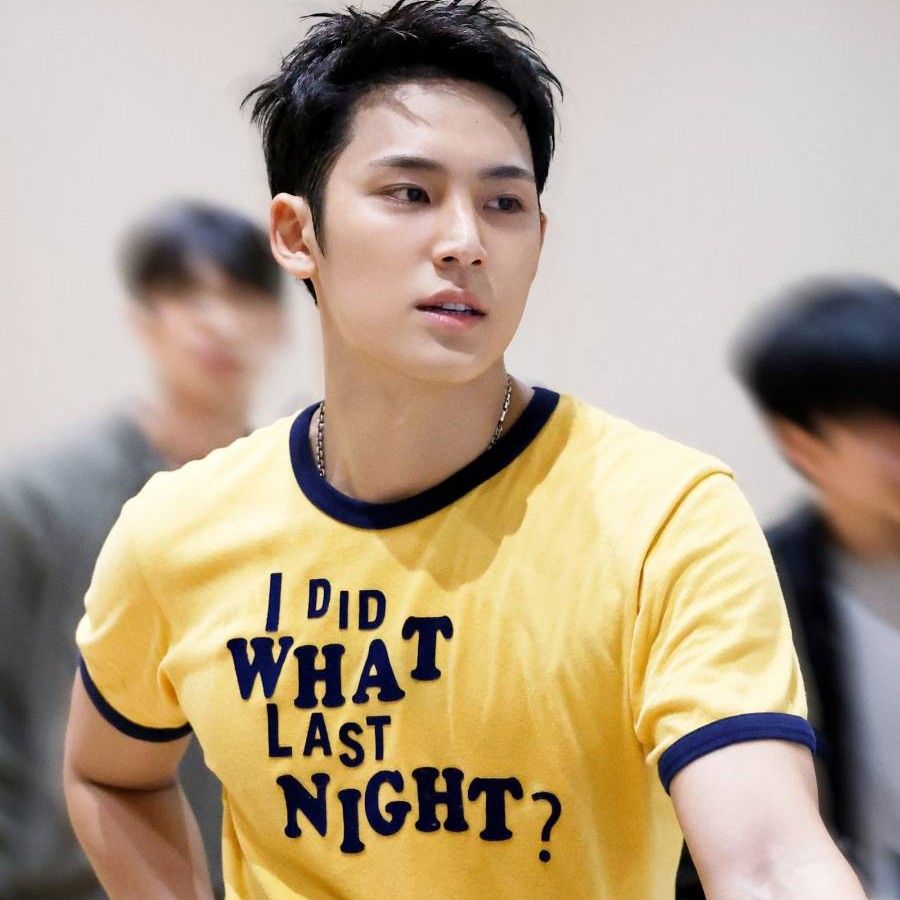 Recent activity shot of Mingyu (SEVENTEEN)