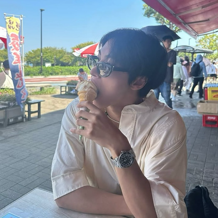 A moment captured by Seonghwa (ATEEZ)'s fan