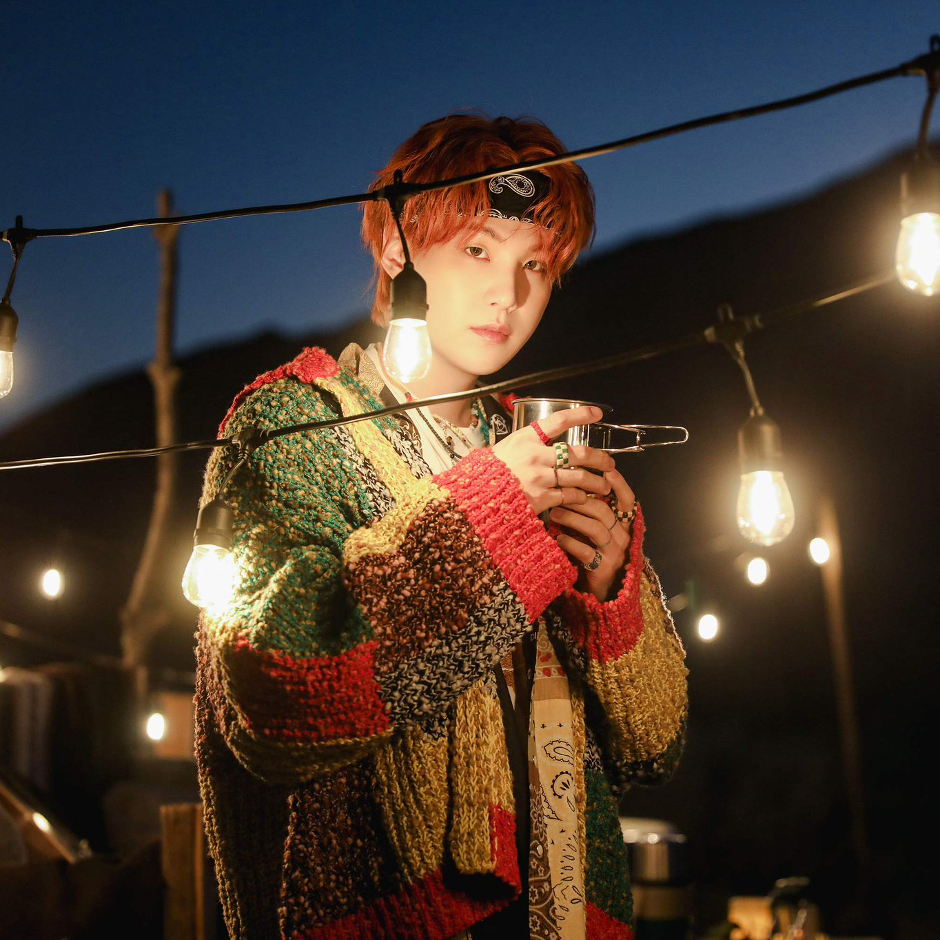 Recent activity shot of SUGA (BTS)