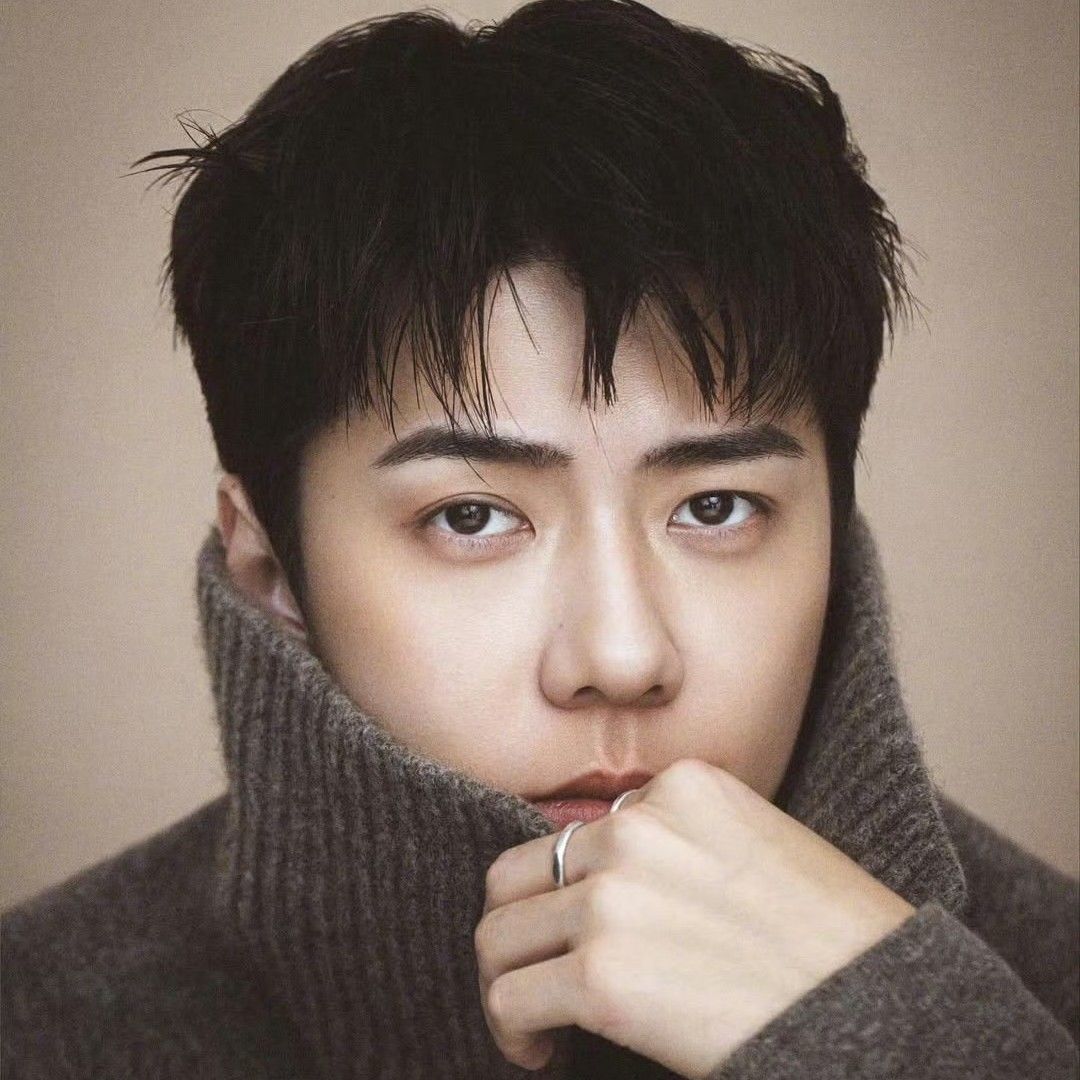 Behind-the-scenes cut of Sehun (EXO)
