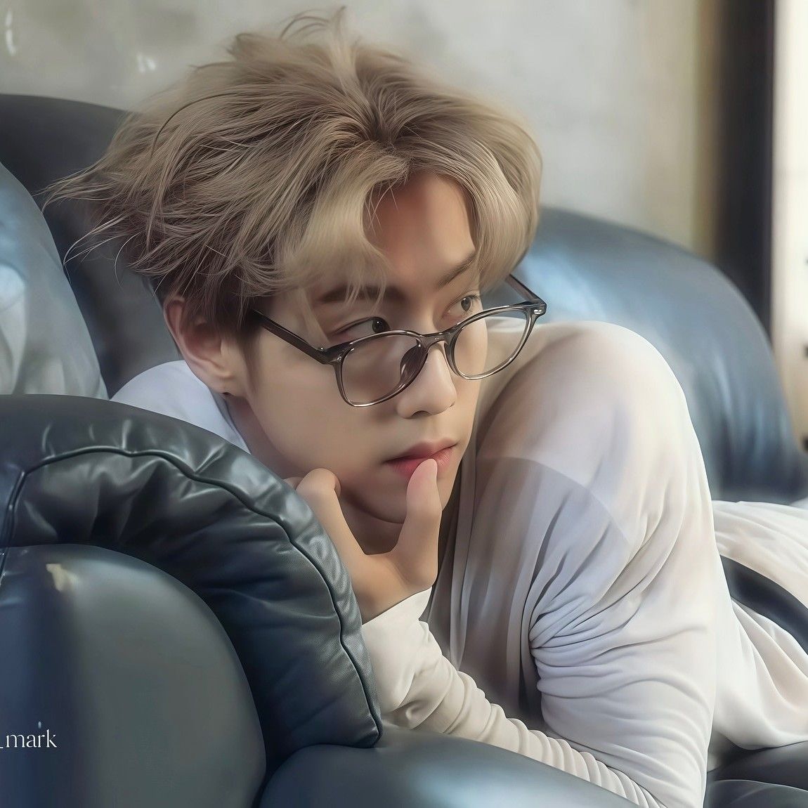 A moment captured by Mark (GOT7)'s fan