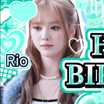 A moment captured by Rio (NiziU)'s fan