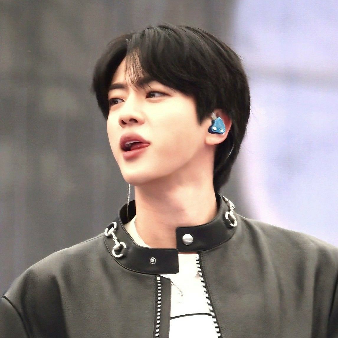 Recent activity shot of Jin (BTS)