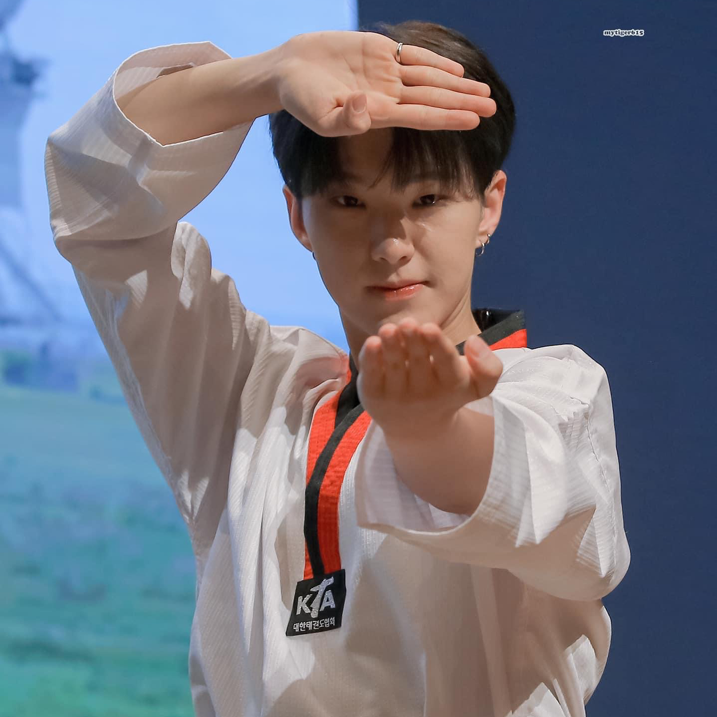 A moment captured by Hoshi (SEVENTEEN)'s fan