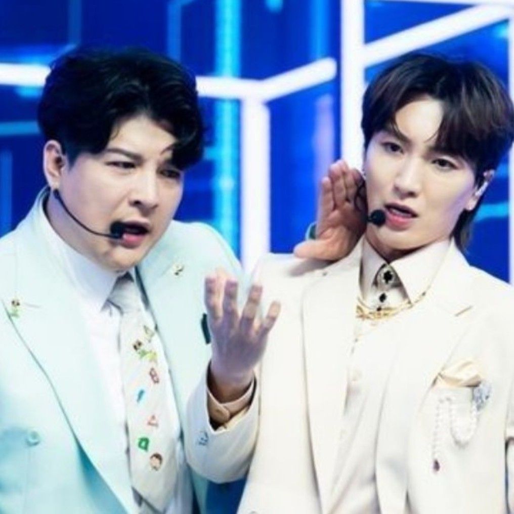 Behind-the-scenes cut of Shindong (Super Junior)