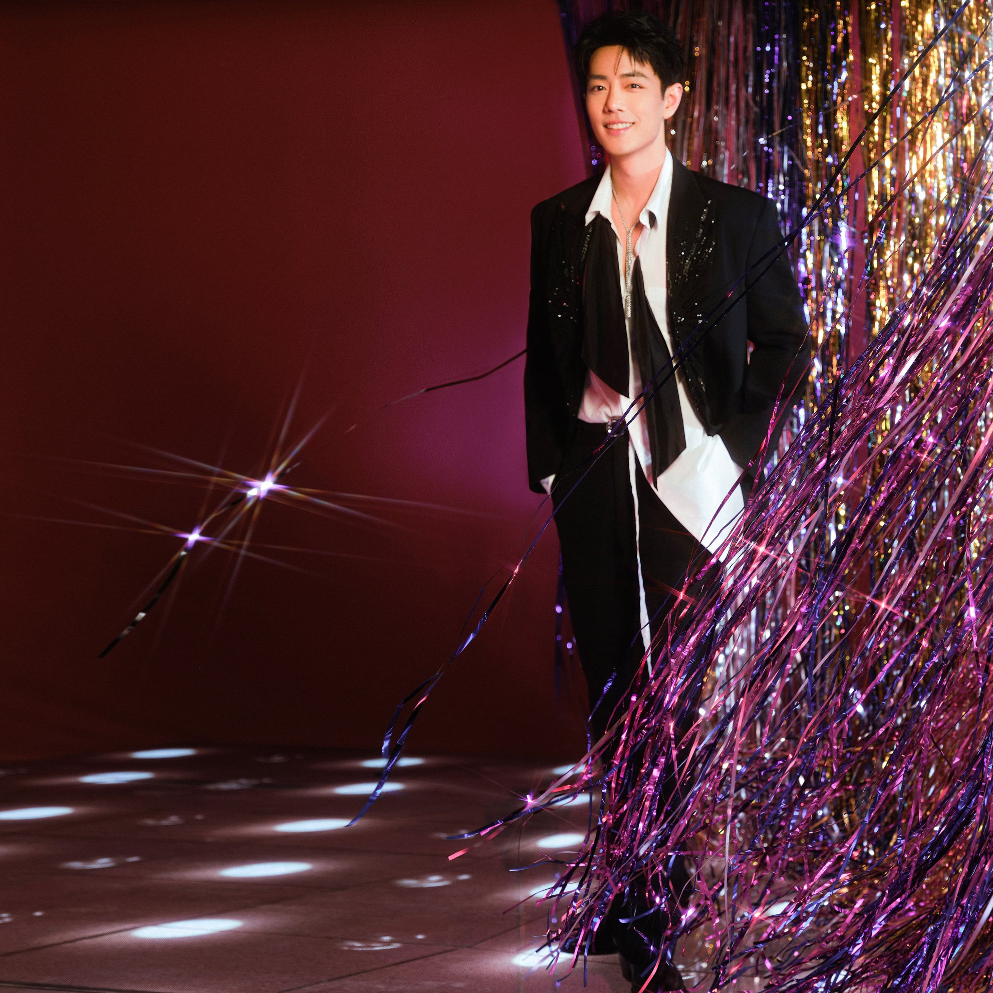 Recent activity shot of Xiao Zhan