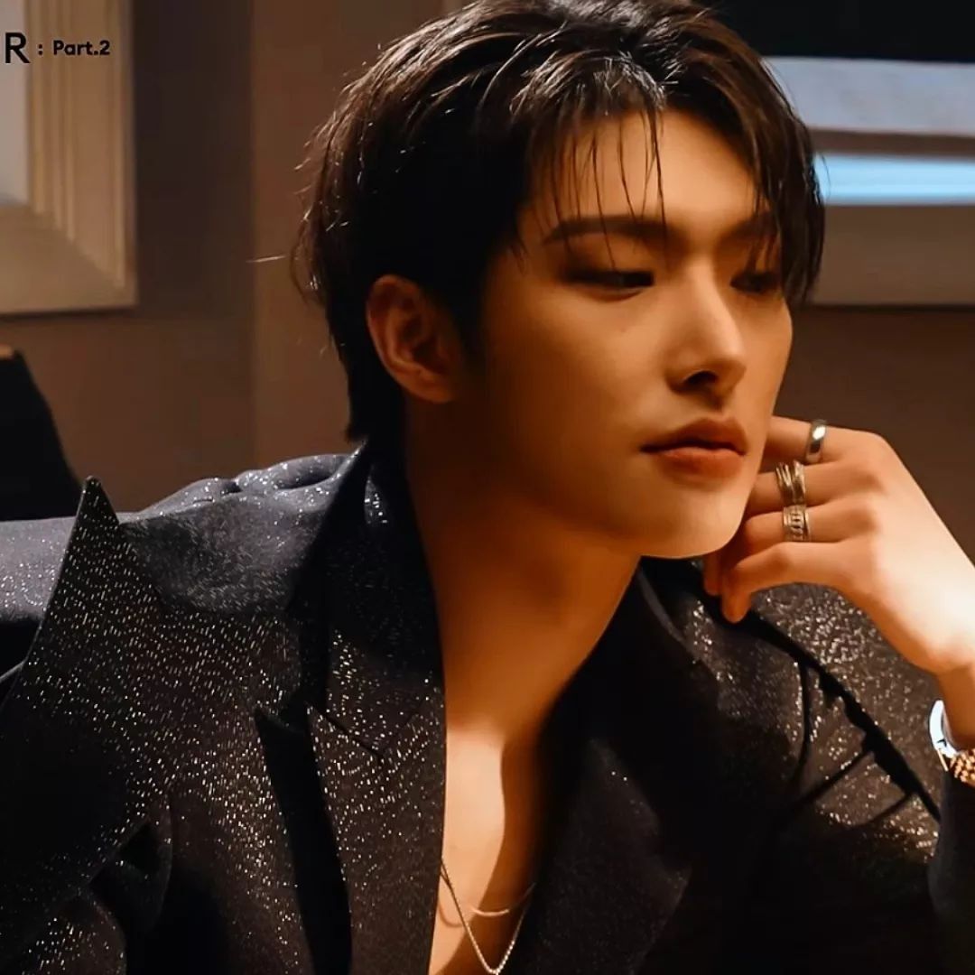 A moment captured by Mingi (ATEEZ)'s fan