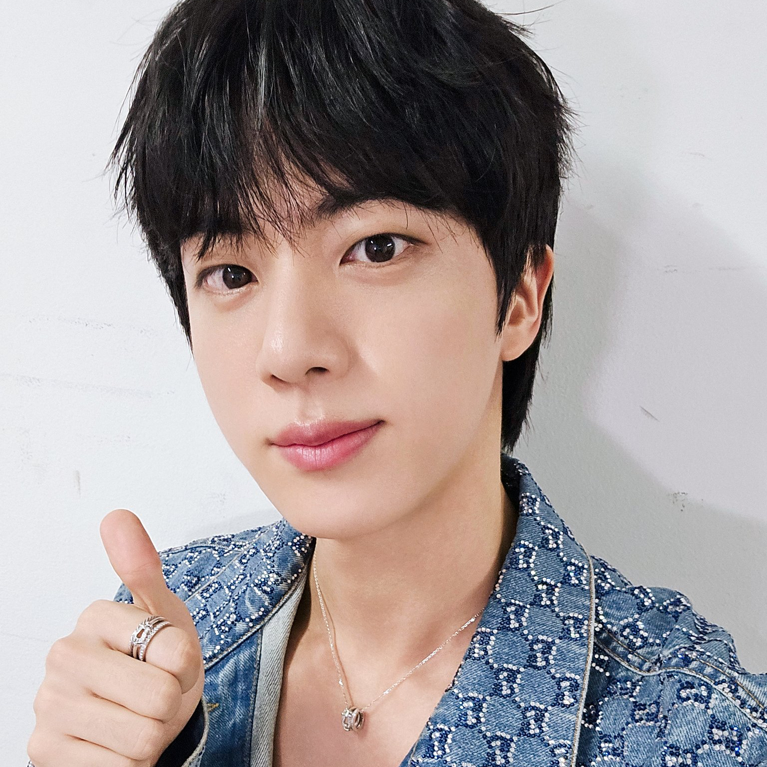 Recent activity shot of Jin (BTS)