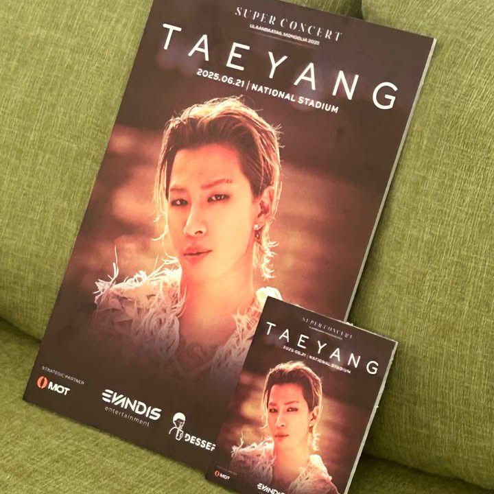 A moment captured by Taeyang (BIGBANG)'s fan