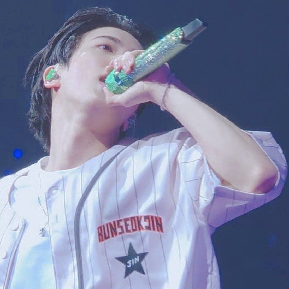 A moment captured by Jin (BTS)'s fan