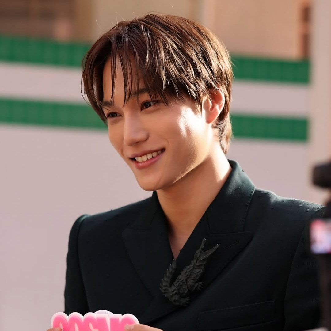 Recent activity shot of Kai (EXO)