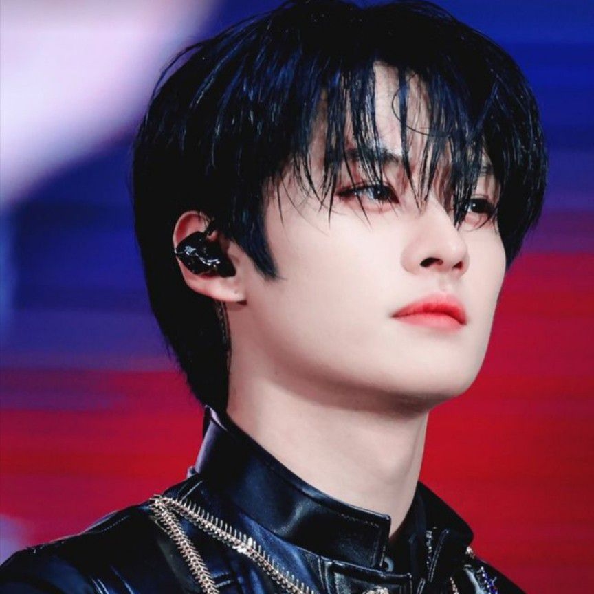 A moment captured by Lee Know (Stray Kids)'s fan