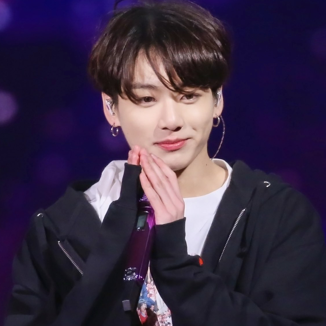 A moment captured by Jungkook (BTS)'s fan