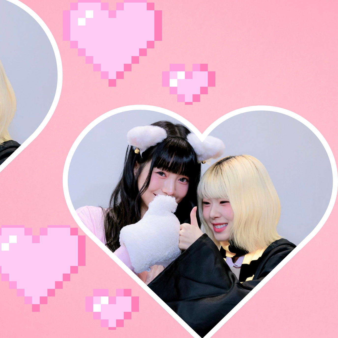 A moment captured by Nana (UNIS)'s fan