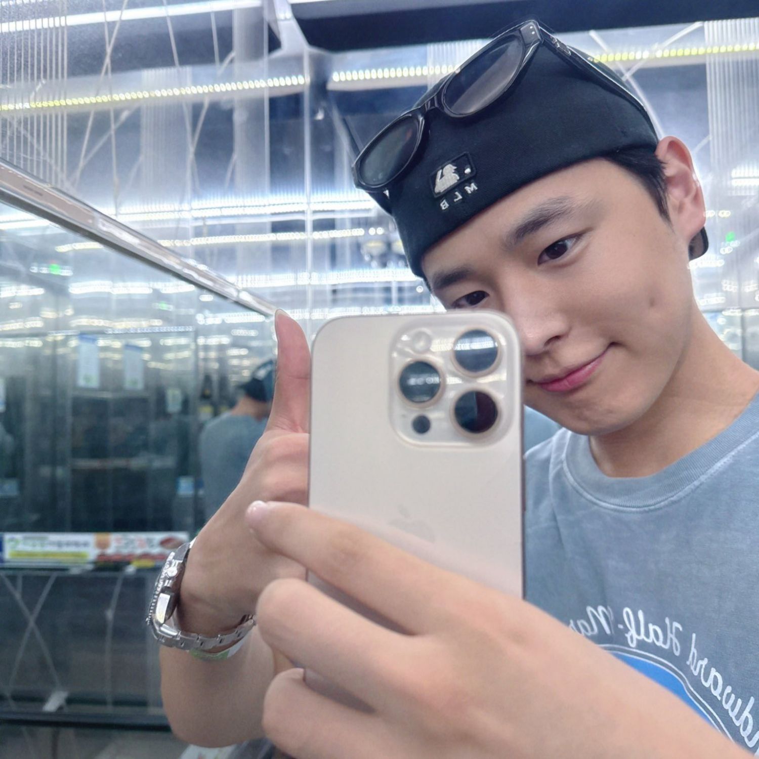 Recent activity shot of Choi Byungchan