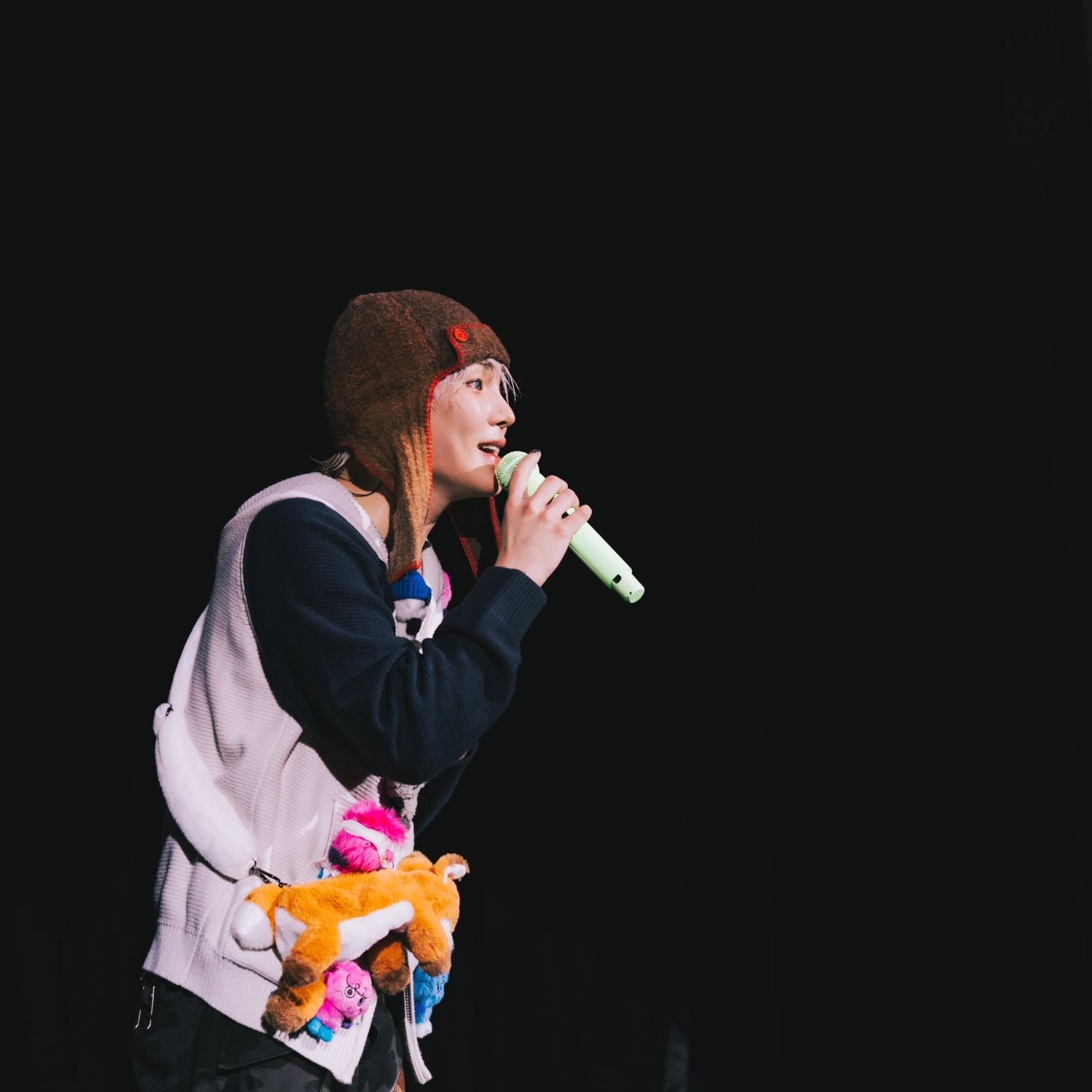 A moment captured by Key (SHINee)'s fan