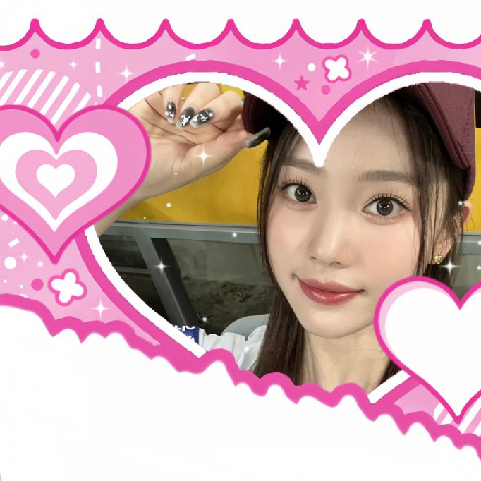 A moment captured by Xiao Ting (Kep1er)'s fan