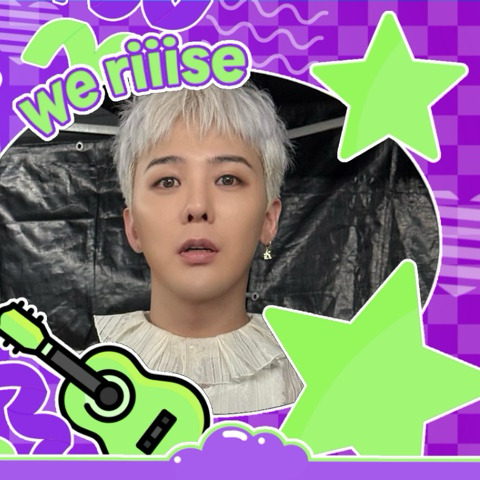 A moment captured by G-DRAGON (BIGBANG)'s fan