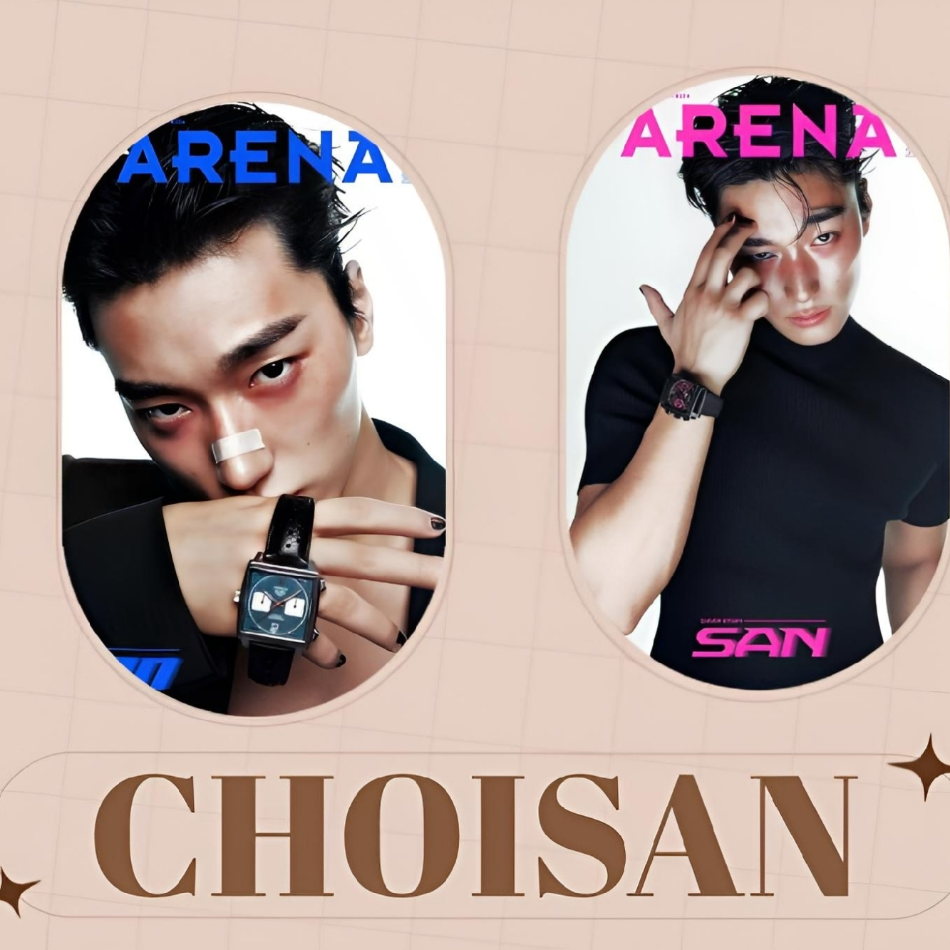 Behind-the-scenes cut of San (ATEEZ)