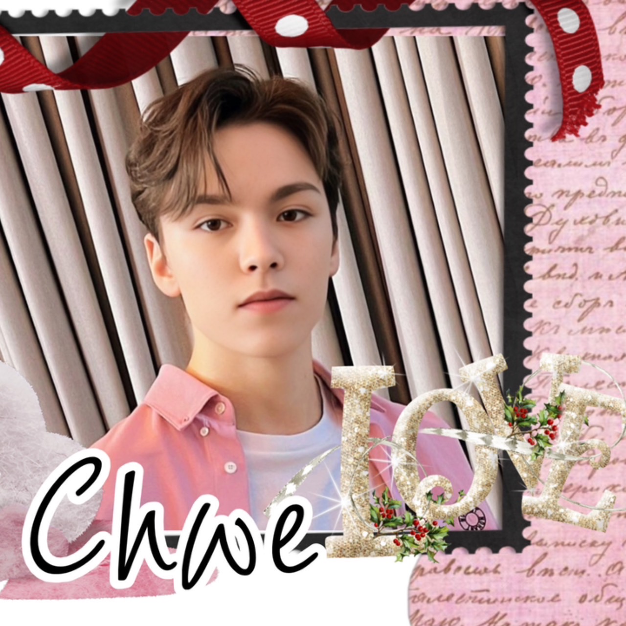 A moment captured by Vernon (SEVENTEEN)'s fan