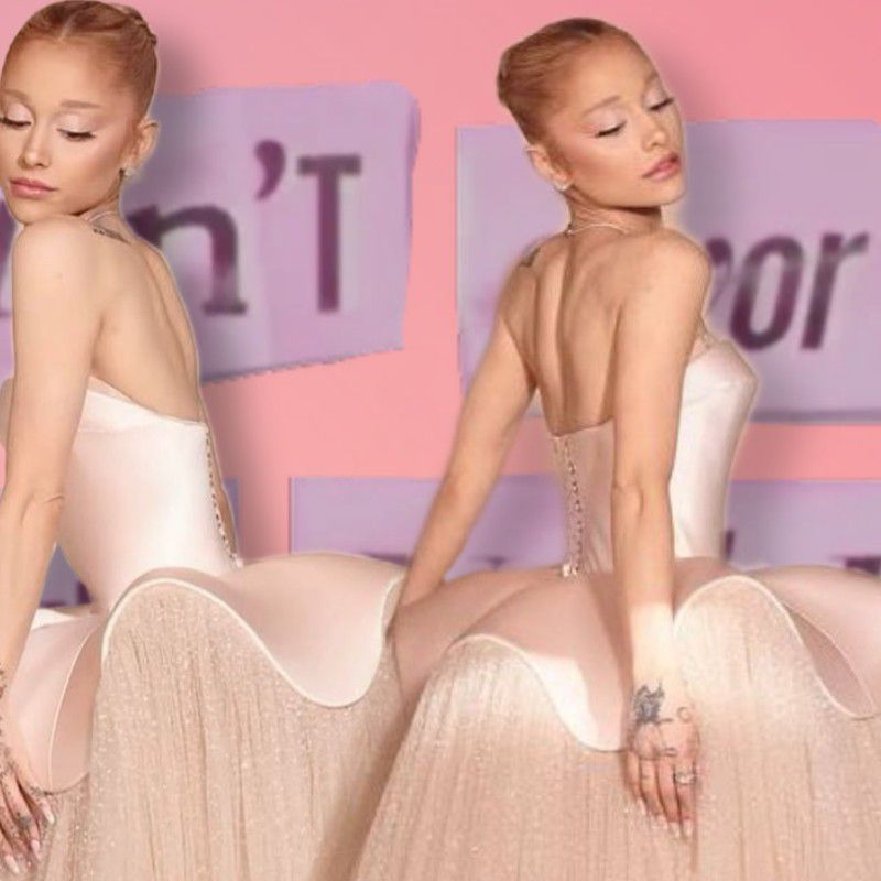 A moment captured by Ariana Grande's fan