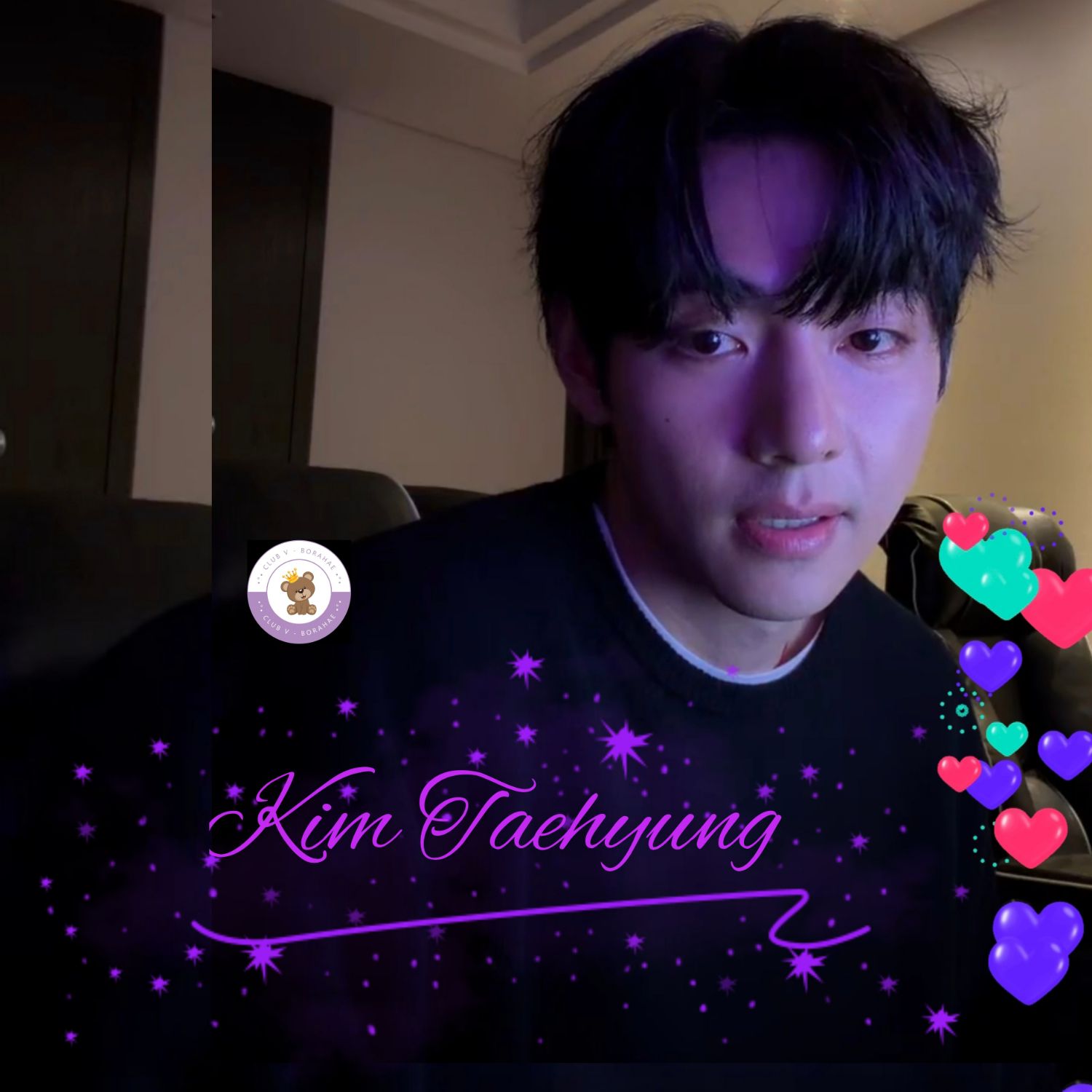 뷔 (방탄소년단)의 비하인드 컷