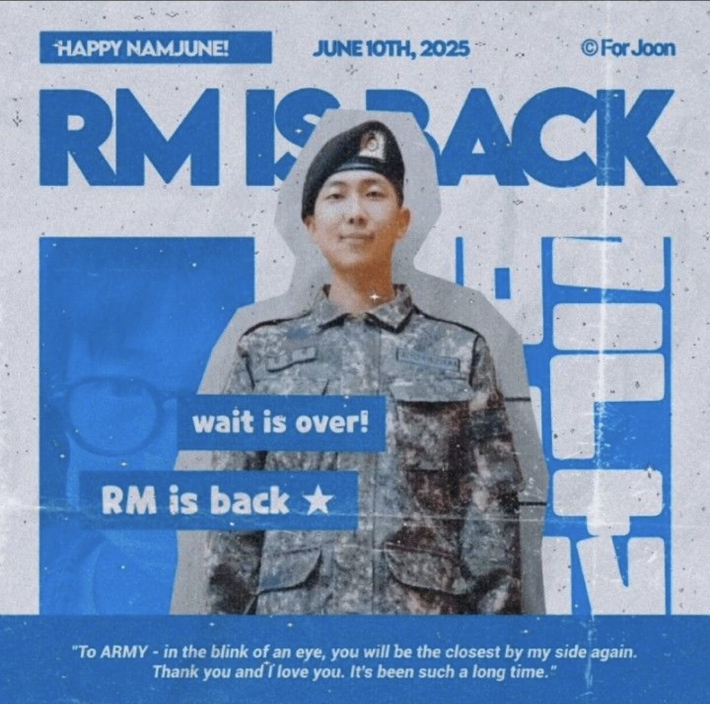 Latest photo of RM (BTS)