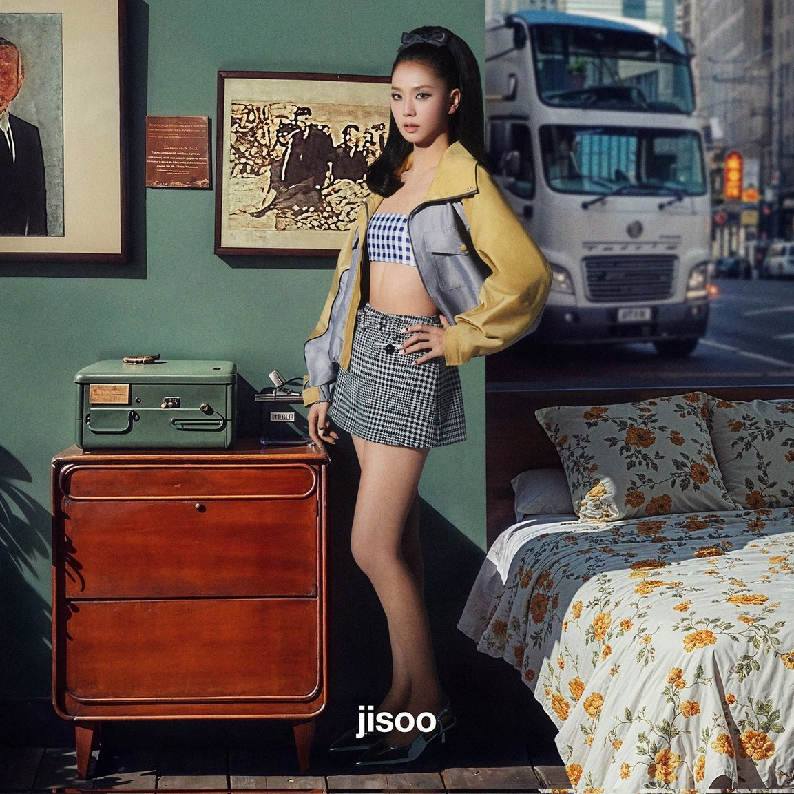 Behind-the-scenes cut of Jisoo (BLACKPINK)