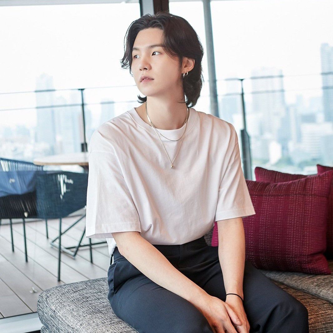 Recent activity shot of SUGA (BTS)