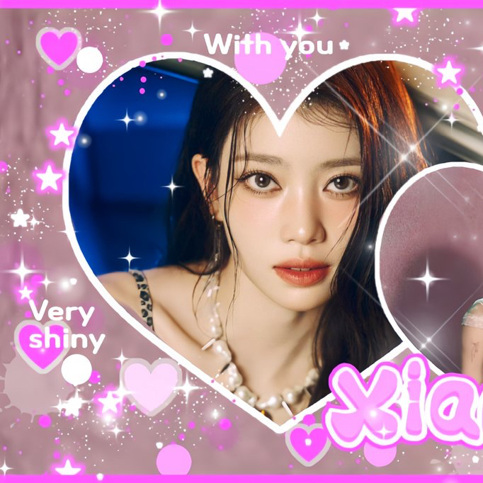 A moment captured by Xiao Ting (Kep1er)'s fan