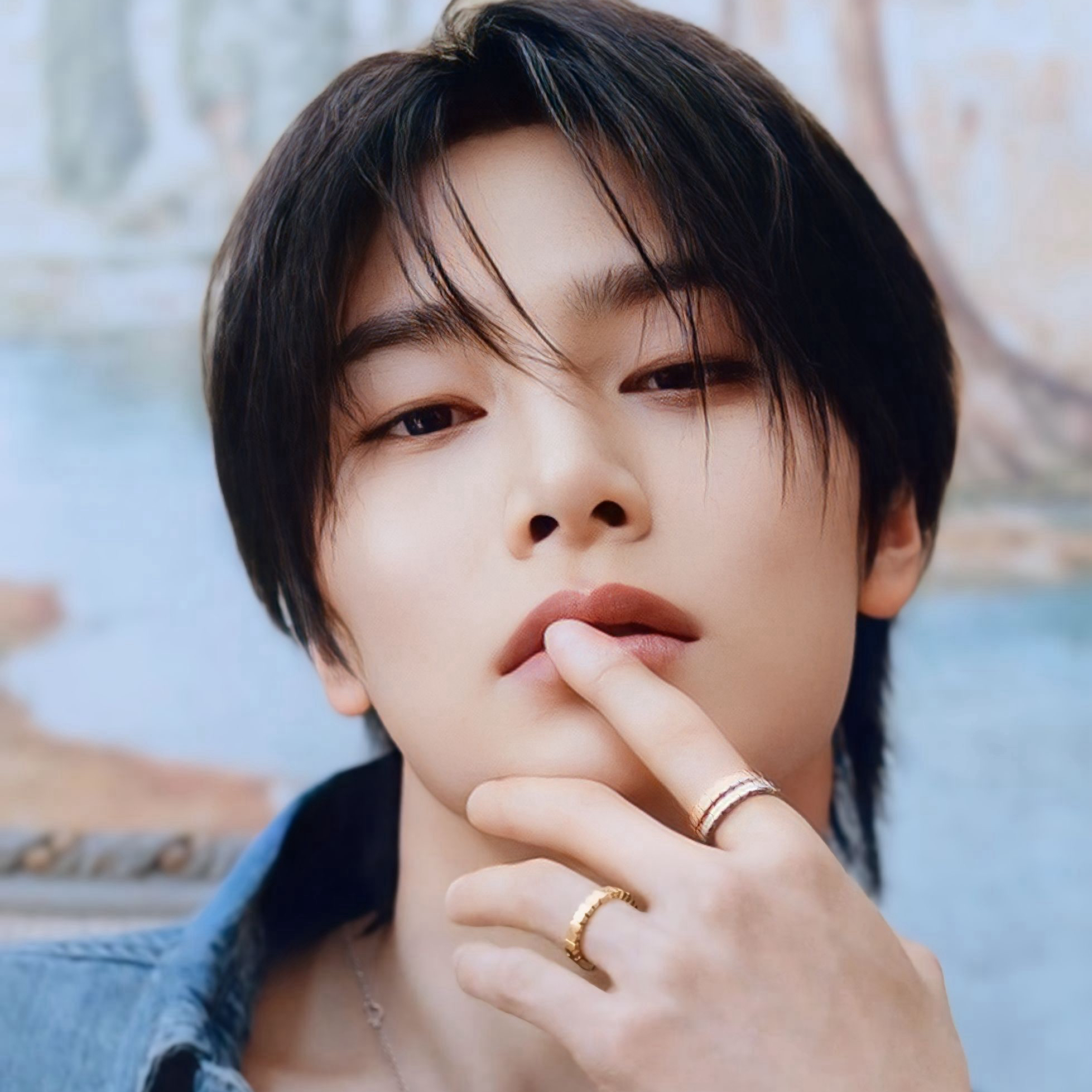 A moment captured by I.N (Stray Kids)'s fan