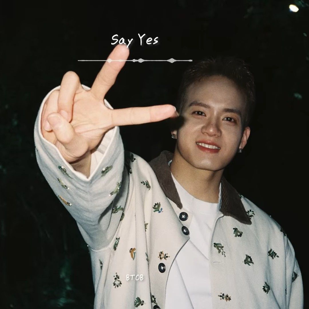 Recent activity shot of Peniel (BTOB)