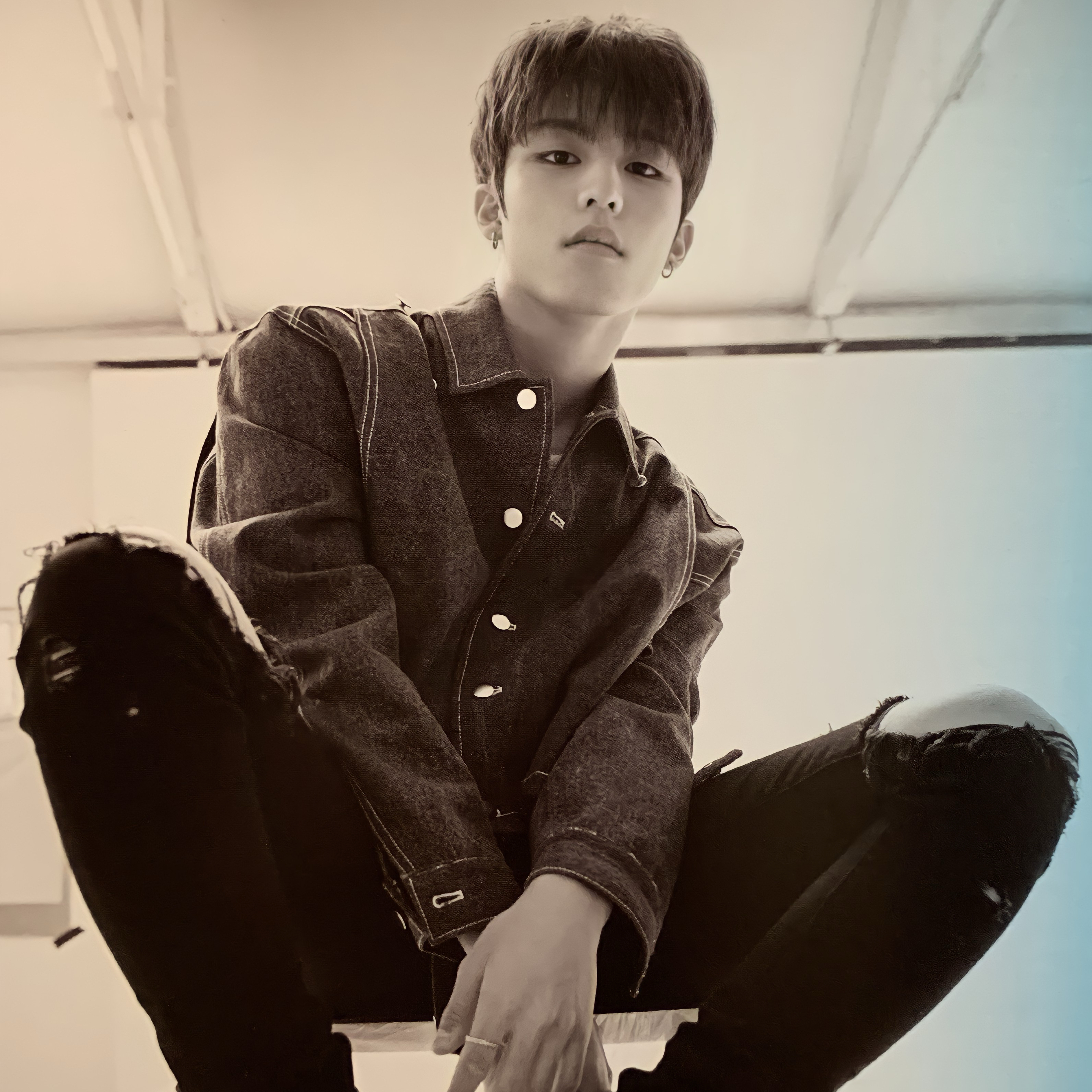 Behind-the-scenes cut of Park Jeongwoo (TREASURE)