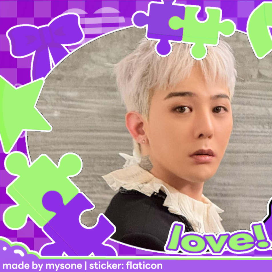 A moment captured by G-DRAGON (BIGBANG)'s fan