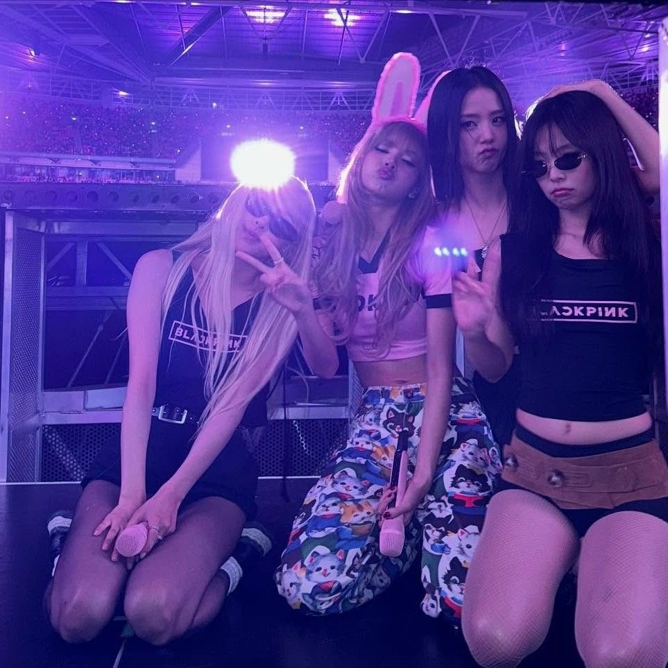 Momen yang diabadikan oleh penggemar BLACKPINK