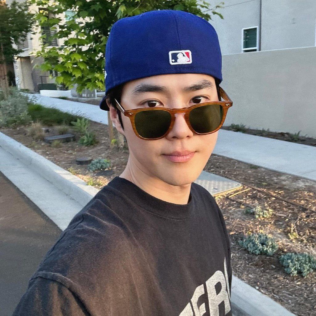 Latest photo of Suho (EXO)