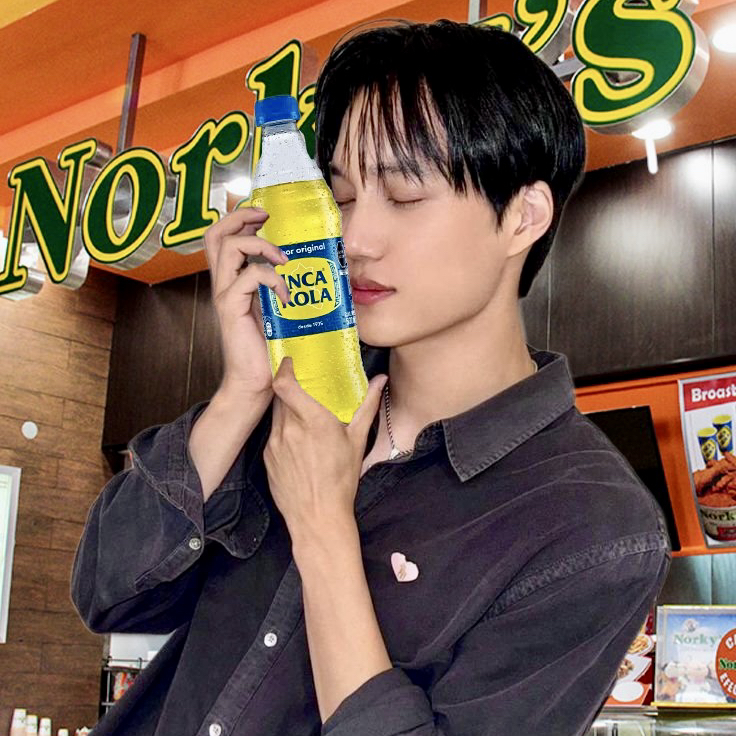 Recent activity shot of Kai (EXO)