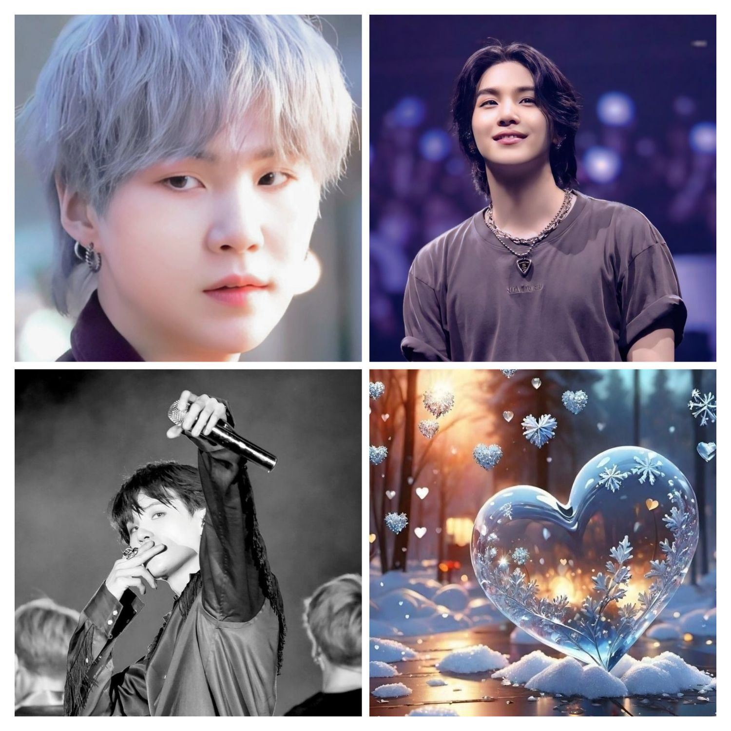 A moment captured by SUGA (BTS)'s fan