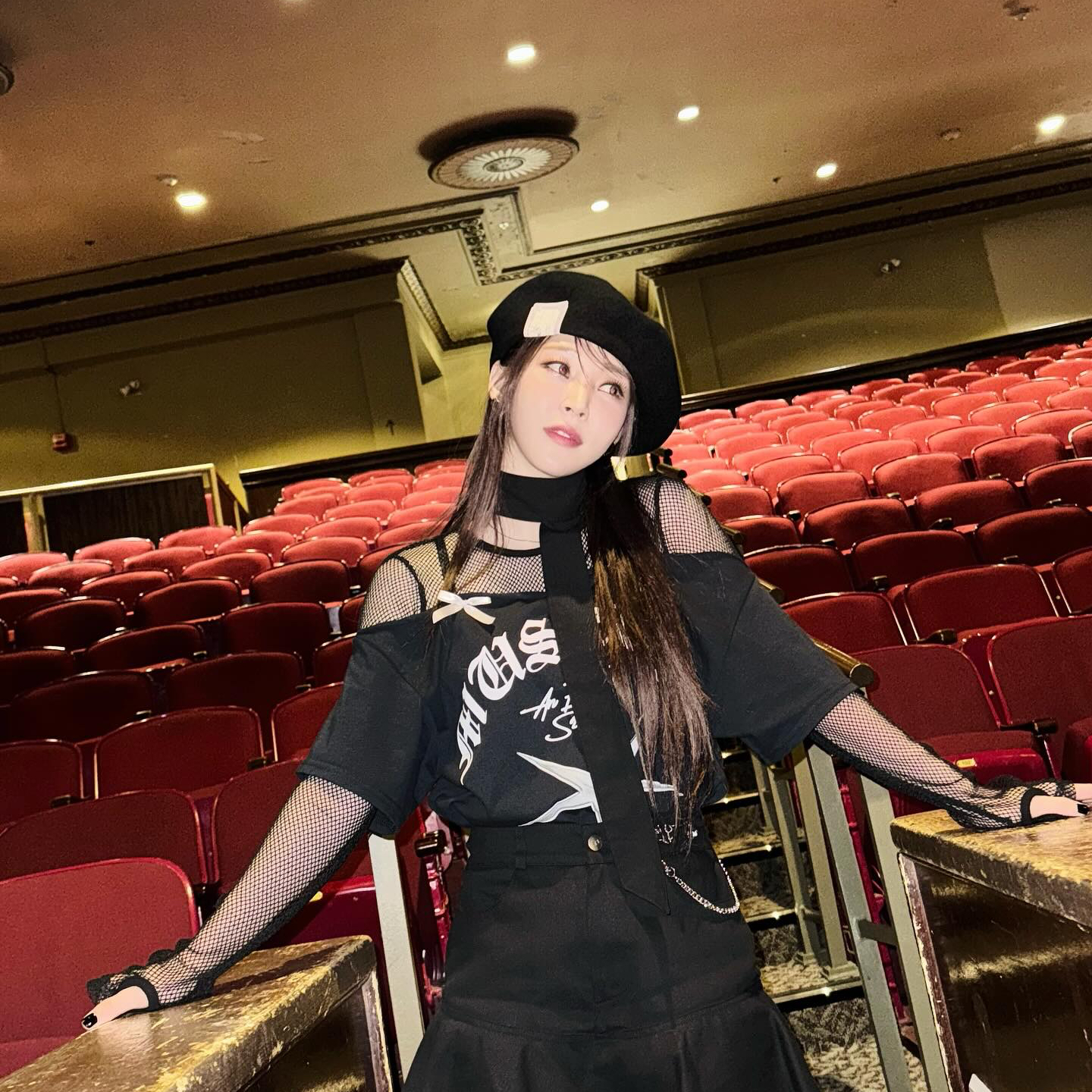 Recent activity shot of Moonbyul (MAMAMOO)
