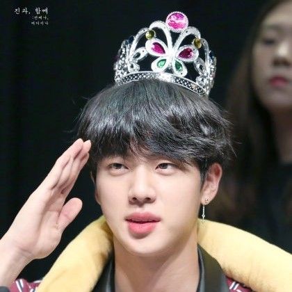 Recent activity shot of Jin (BTS)
