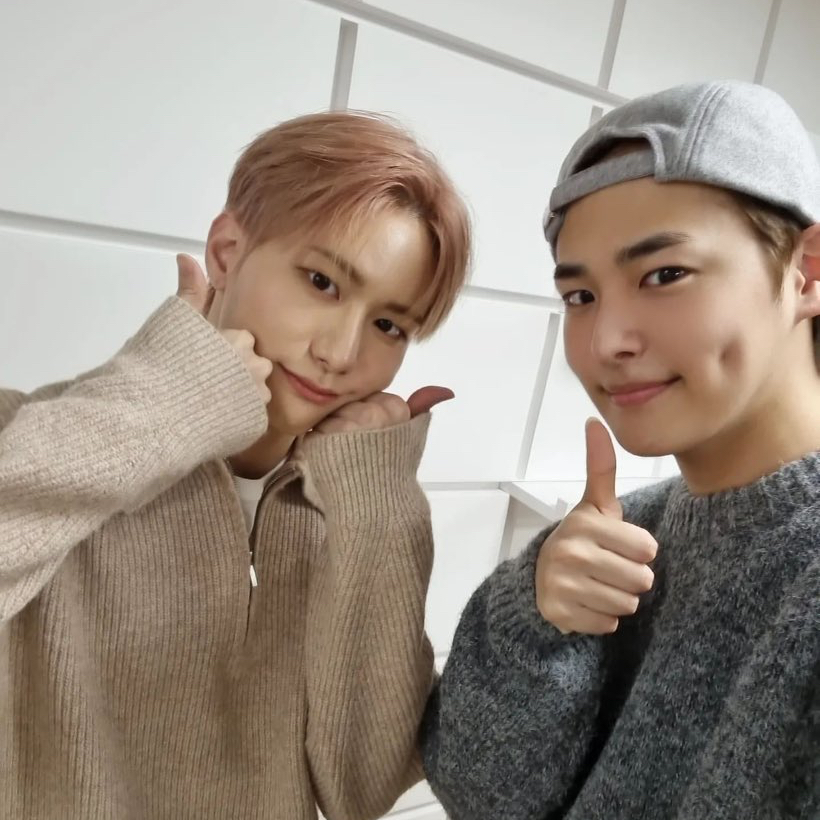 Momen yang diabadikan oleh penggemar Kang Seungsik (VICTON)