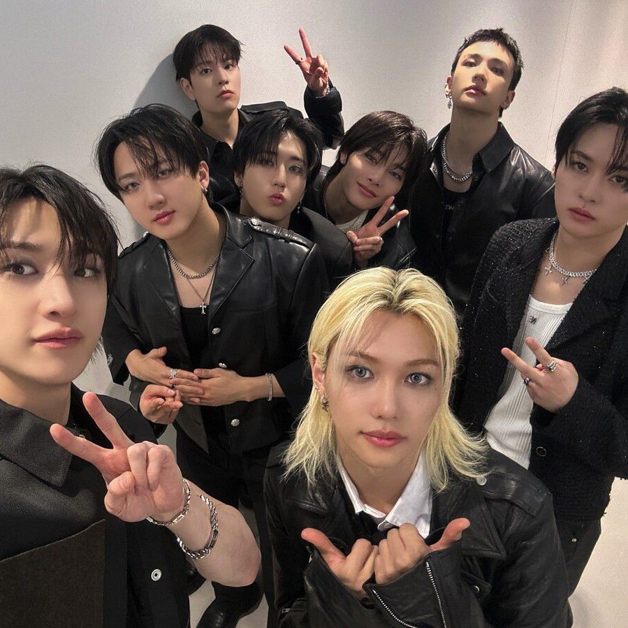 Recent activity shot of Stray Kids